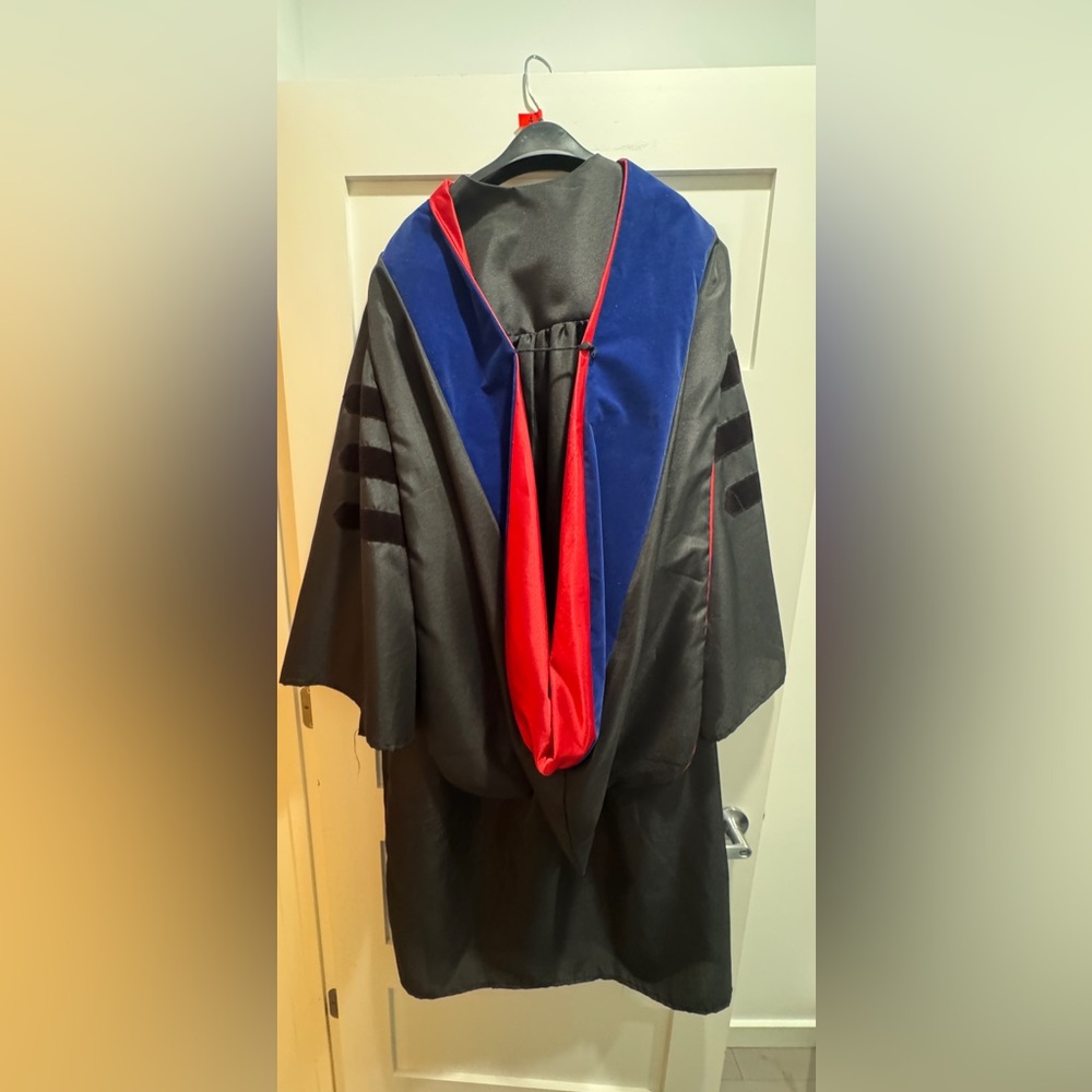 Academic Graduation Gown Regalia PhD